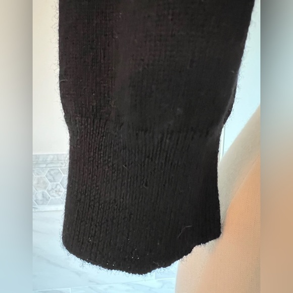 Antonio Melani Fine Merino Wool Black Bolero Cardigan S - Picture 6 of 7